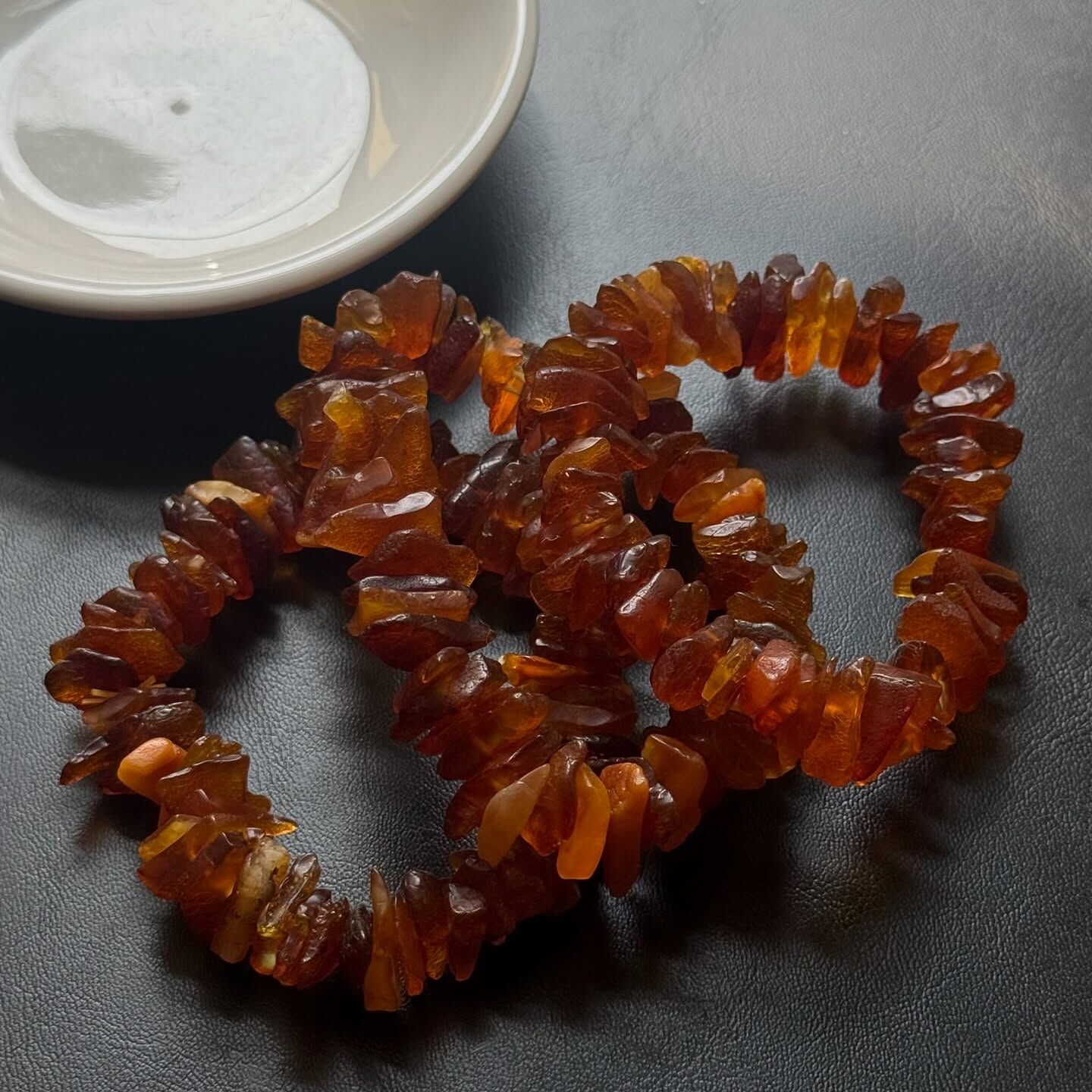 [原石] 琥珀原礦 手串