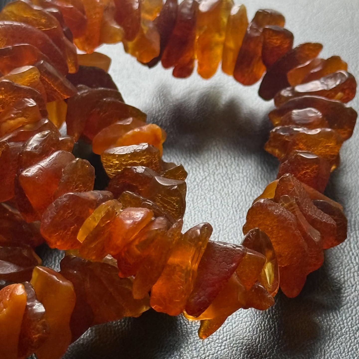 [原石] 琥珀原礦 手串