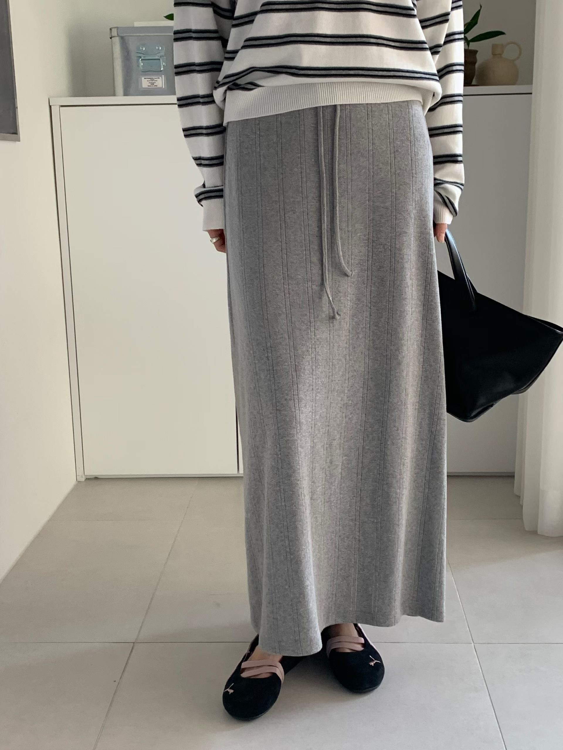 #228N717 Soft for sure! 雙直坑A cut舒服裙