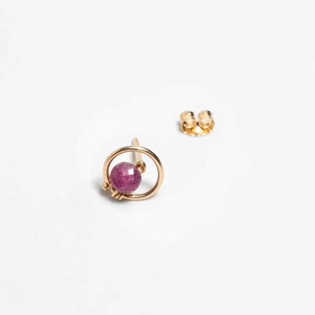 1YA0326-187 [YAY PARIS] Swan Chips Ruby Laminated Gold #24SUK-300siswL30 (EU)