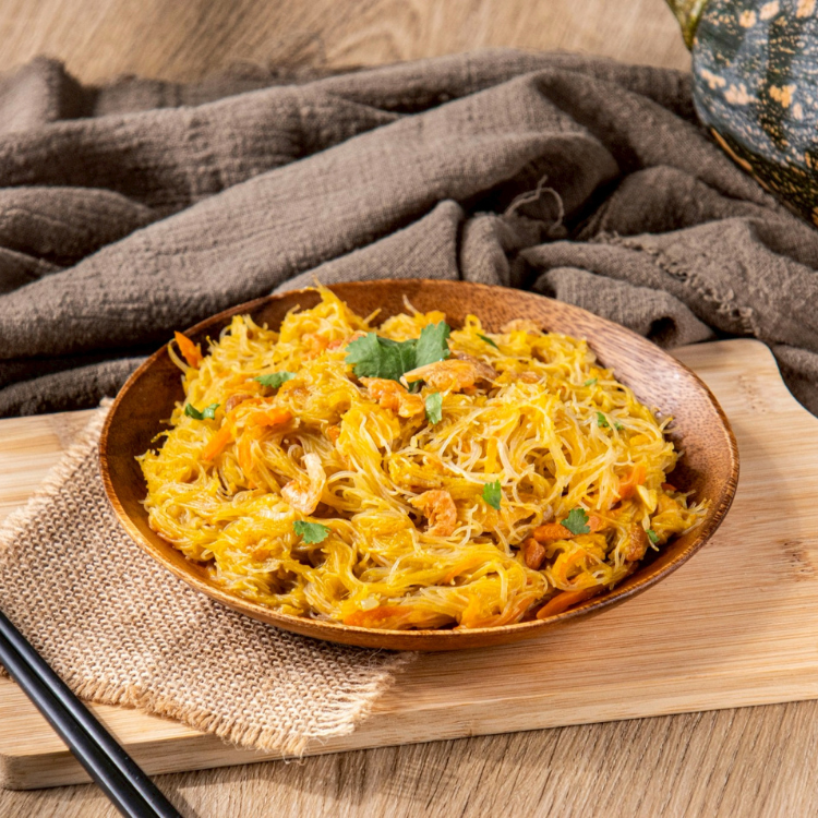 【露營懶人料理】金瓜炒炊粉