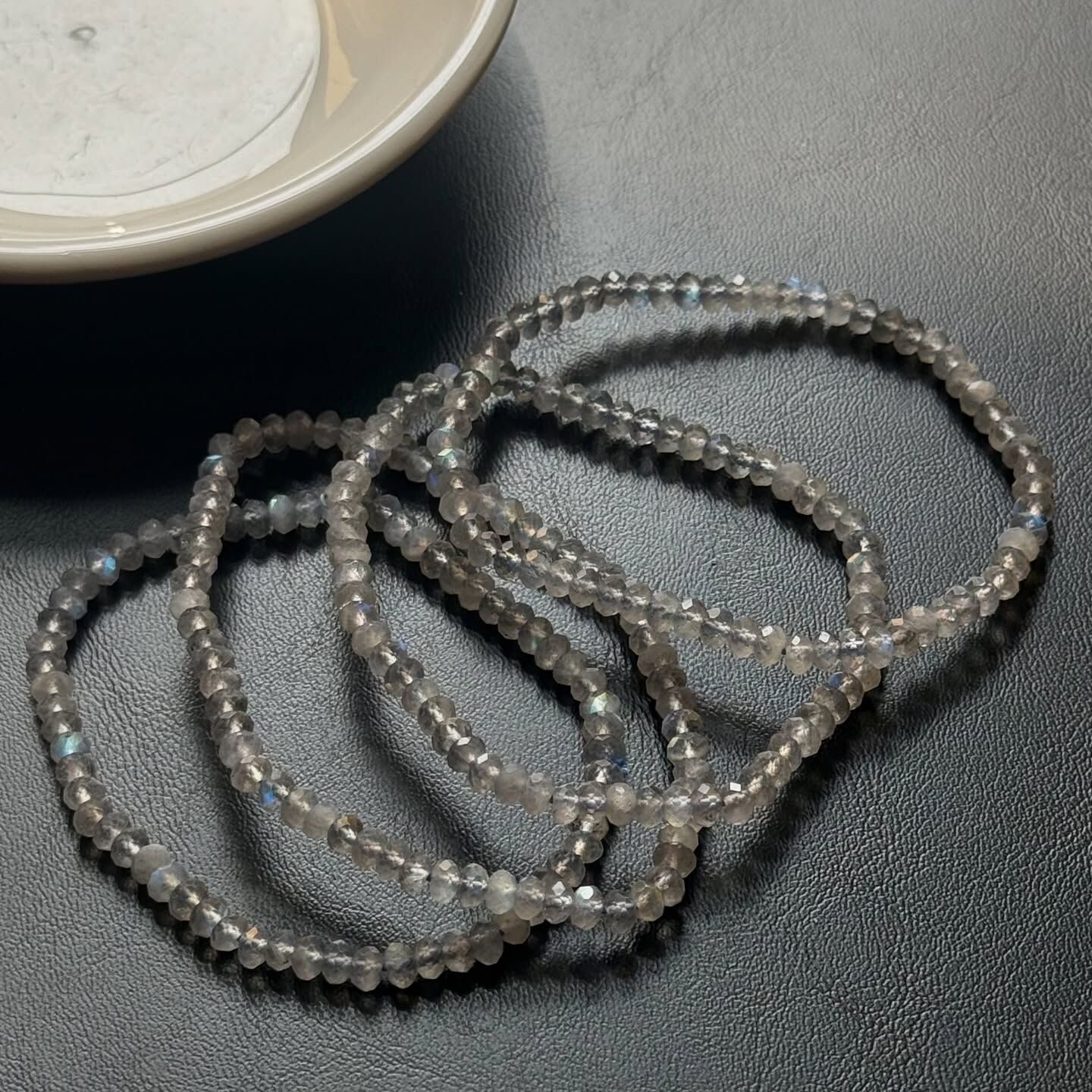 [原石] 拉長石 細手鍊