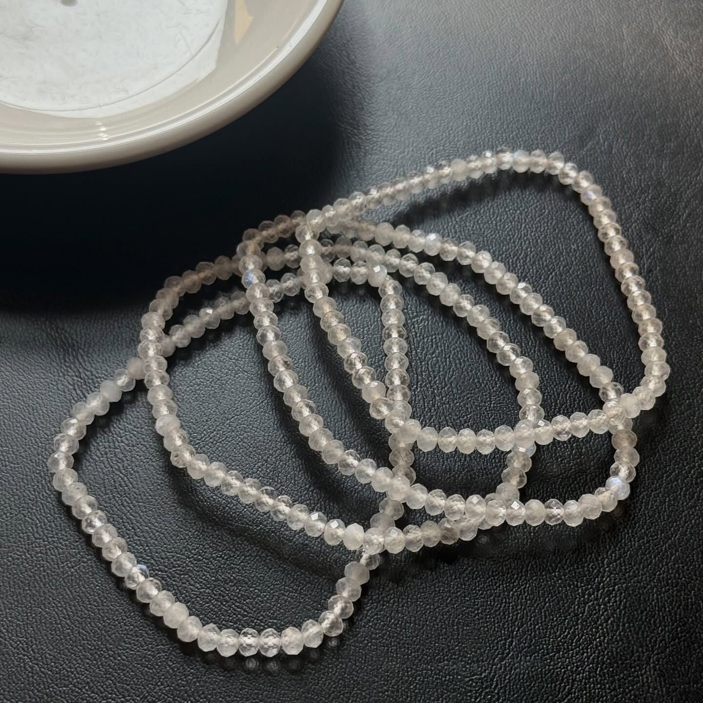 [原石] 月光石 細手鍊