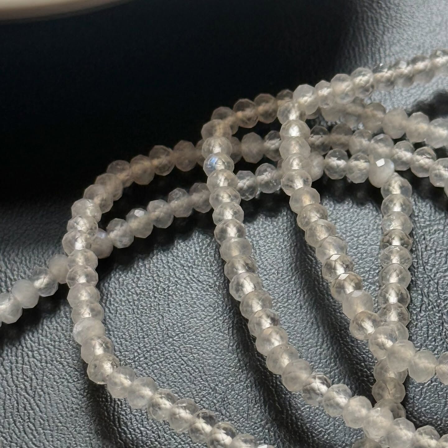 [原石] 月光石 細手鍊