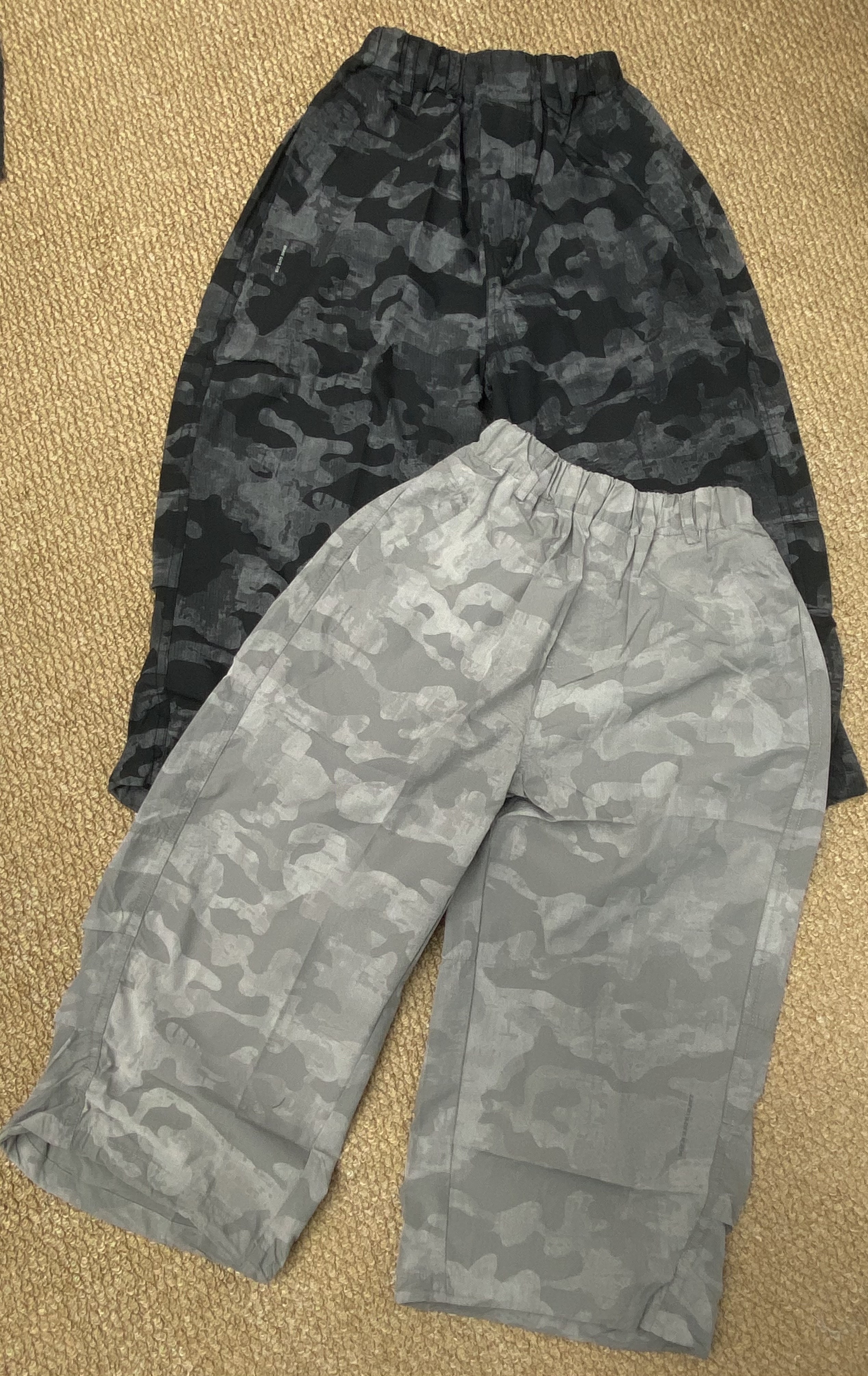 A04728設計師品牌漸層迷彩休閒褲