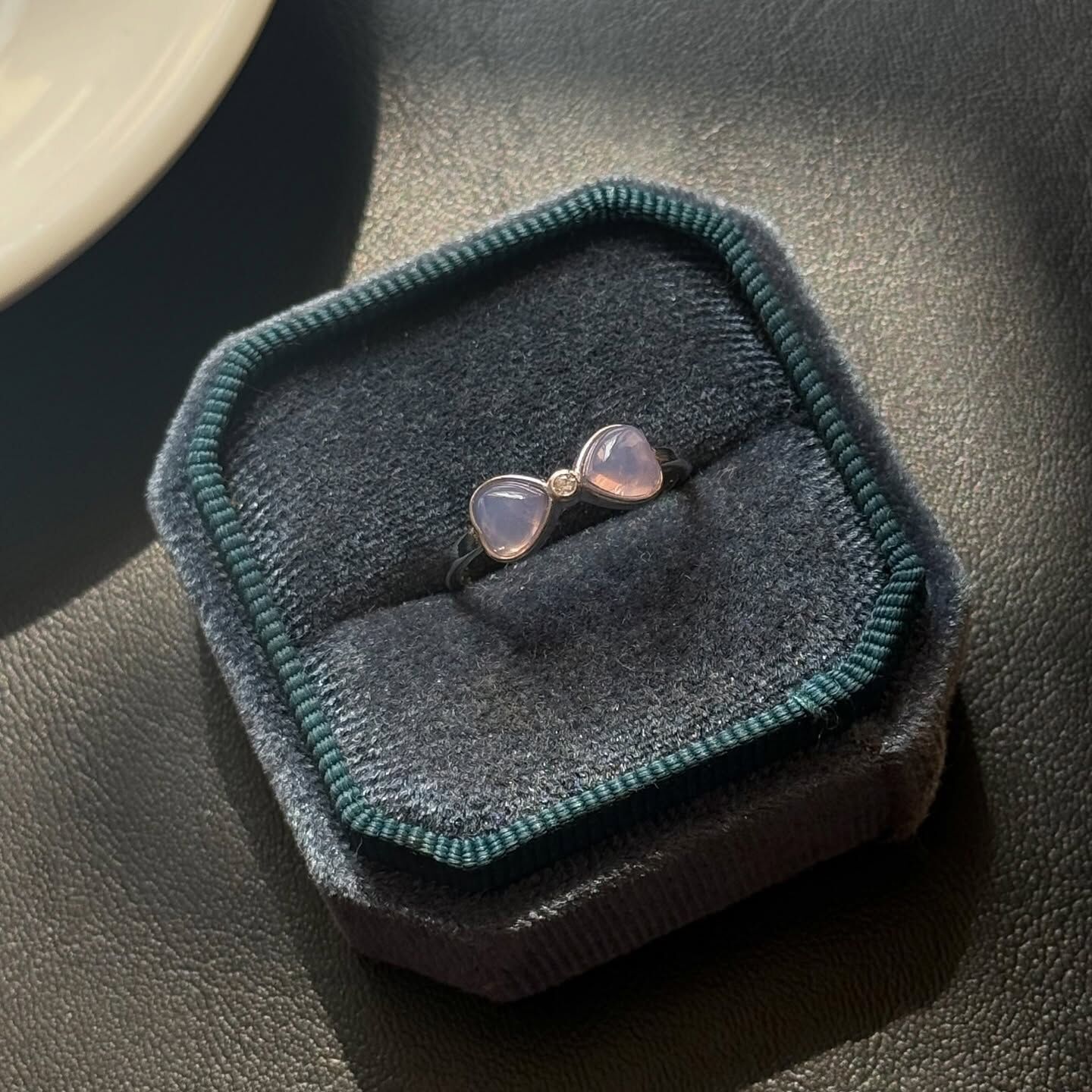 [原石] 紫玉晶 925銀戒指 水晶戒指