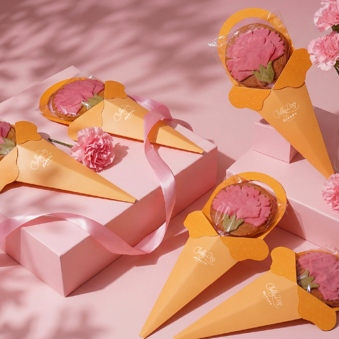 2026 母親節禮盒推薦 康乃馨莓果花束軟餅乾千層酥五束組