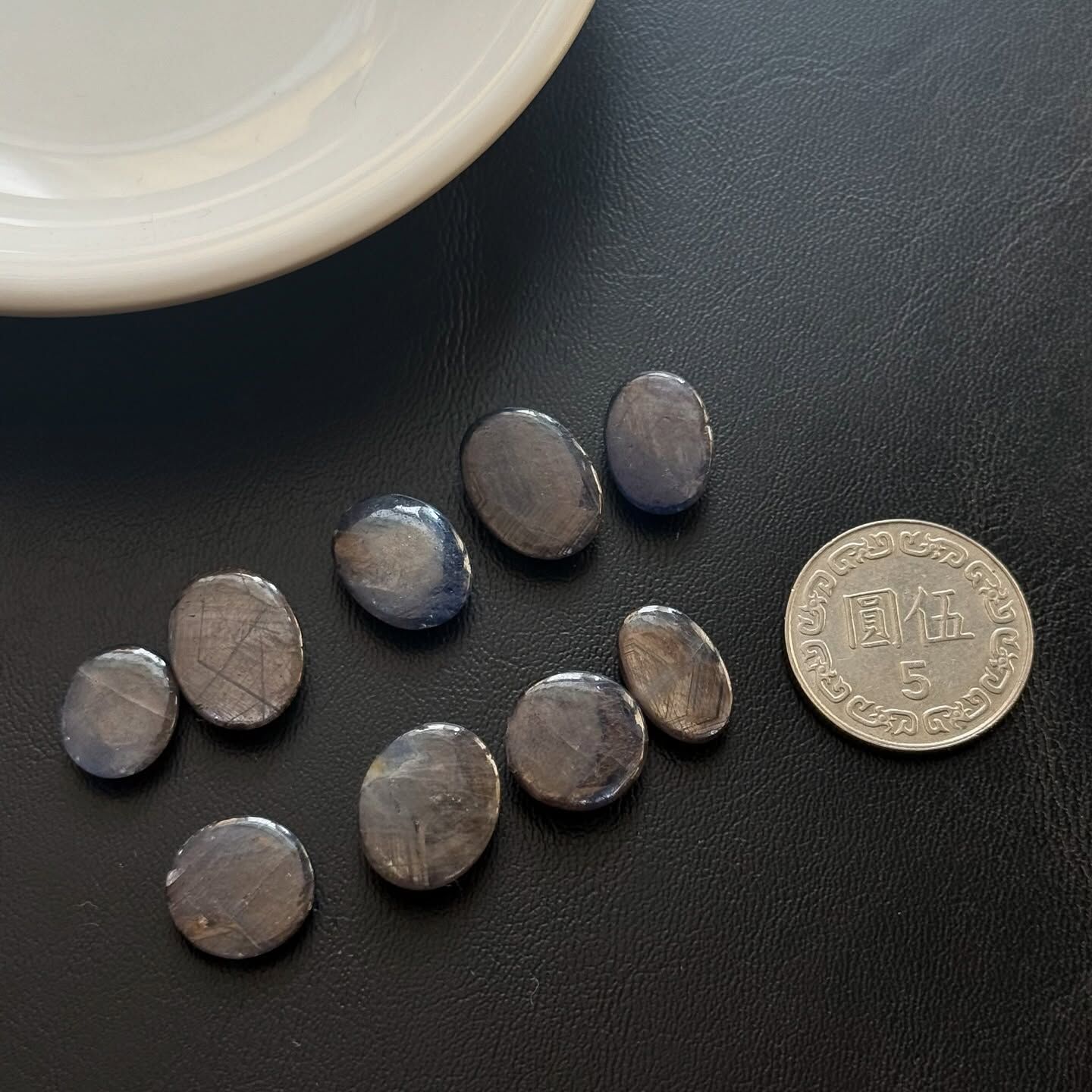 [原石] 藍寶石 剛玉 水晶蛋面