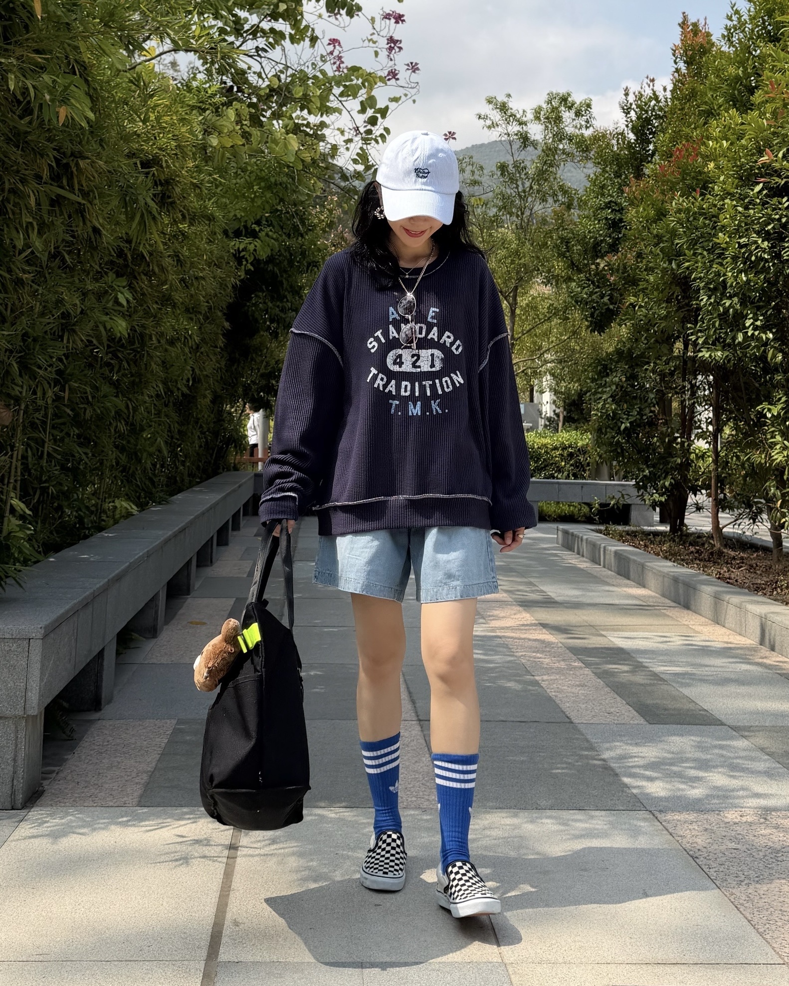 3月新品♥華夫格明線薄Top