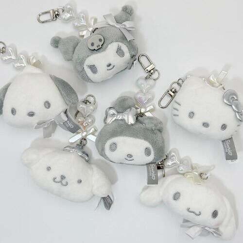 韓國 Sanrio 銀色造型頭形公仔匙扣