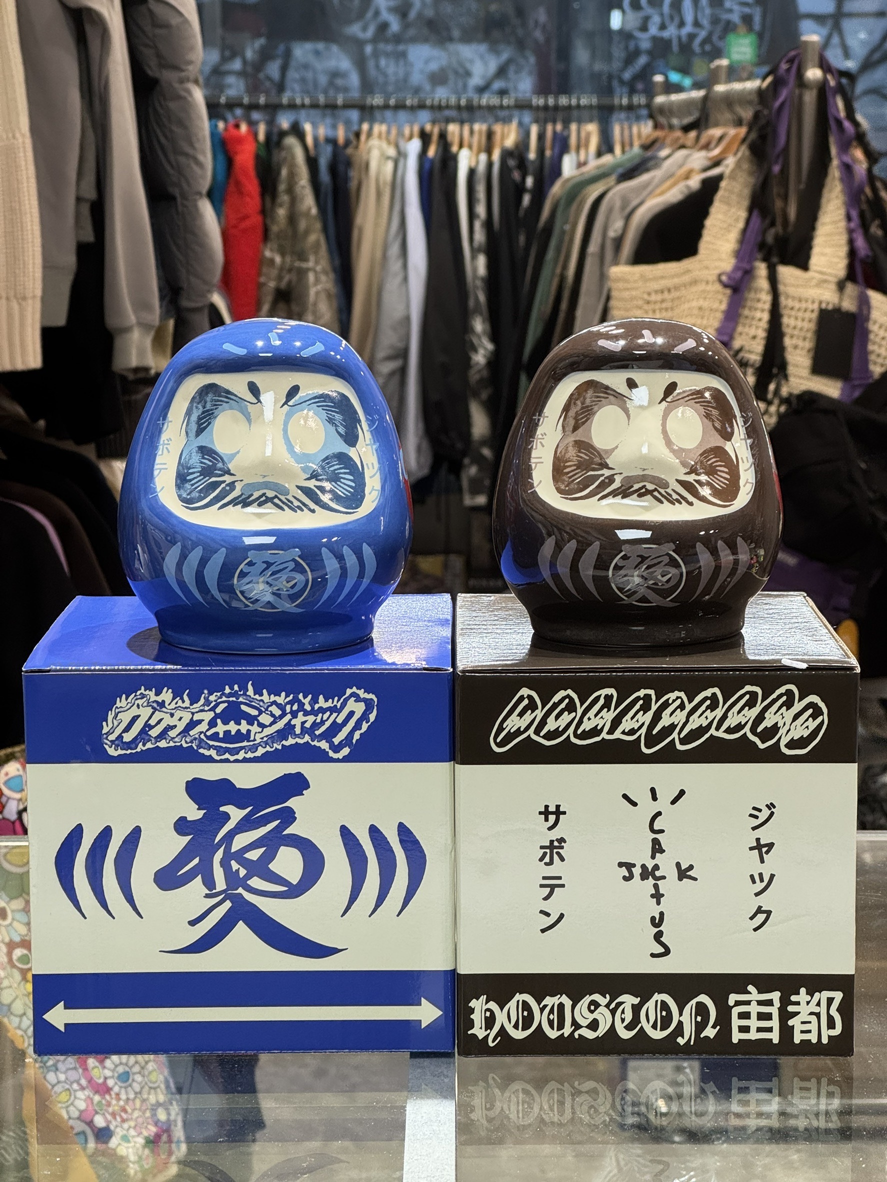 CJ X FRAGMENT DARUMA DOLL 手工彩繪達摩