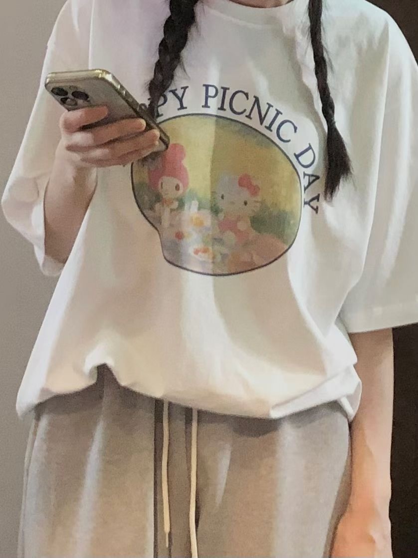 韓國KITTY美樂蒂野餐上衣(必買!!!)