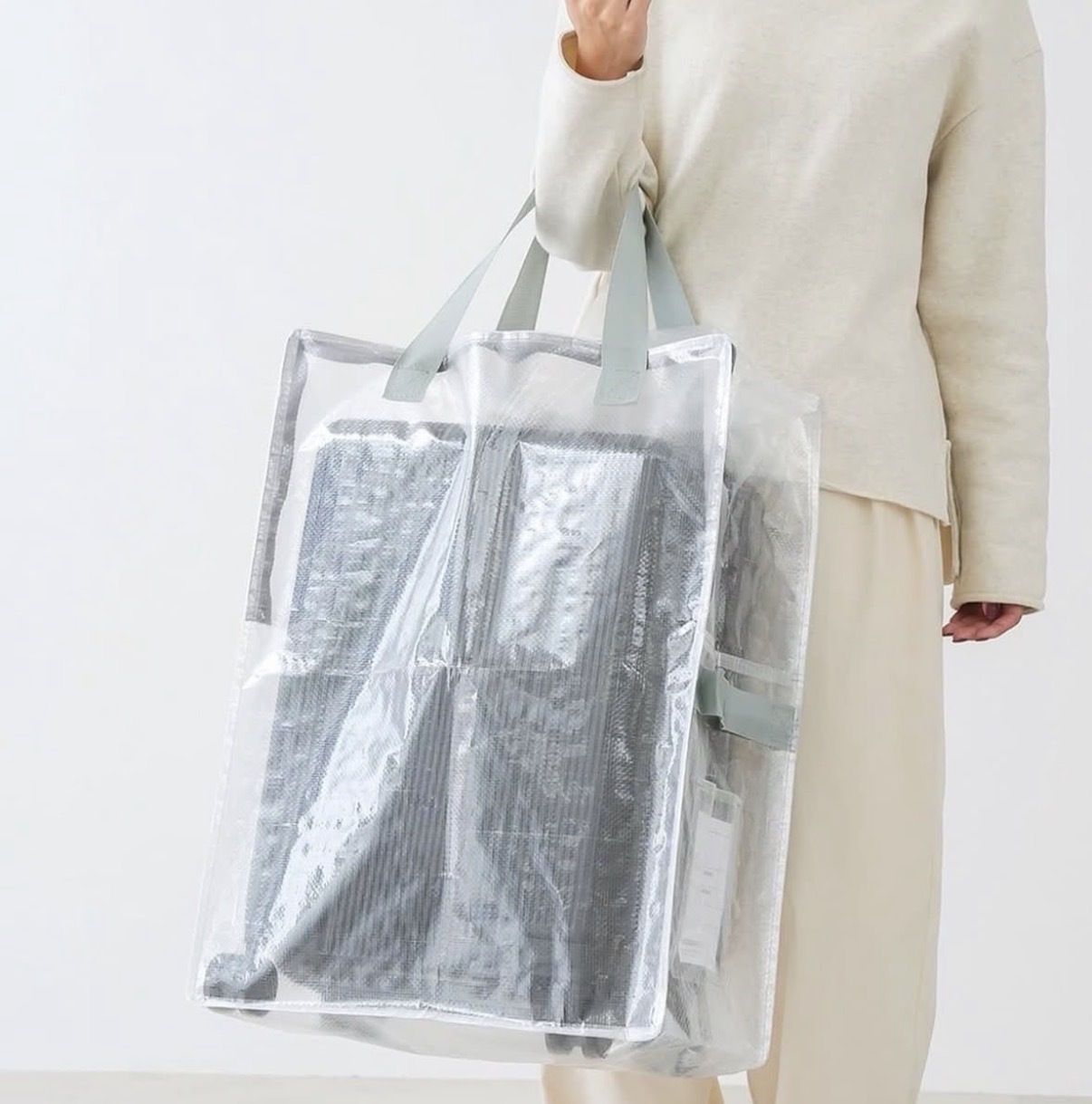 【SNS爆熱】JP 3Coins 直立式行李篋收納套 15kg LL 9164 TK260325