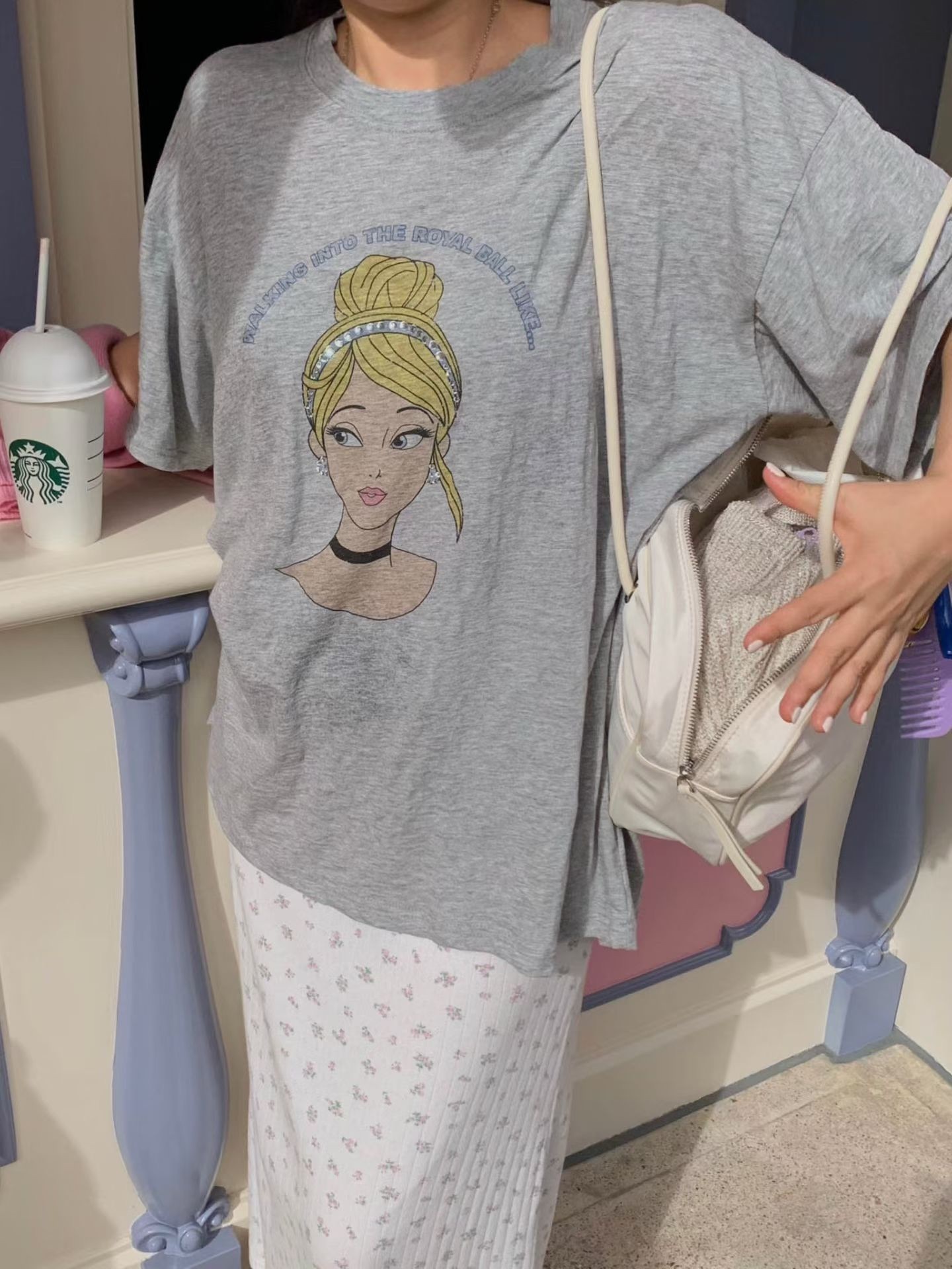 韓國仙杜瑞拉鑽上衣