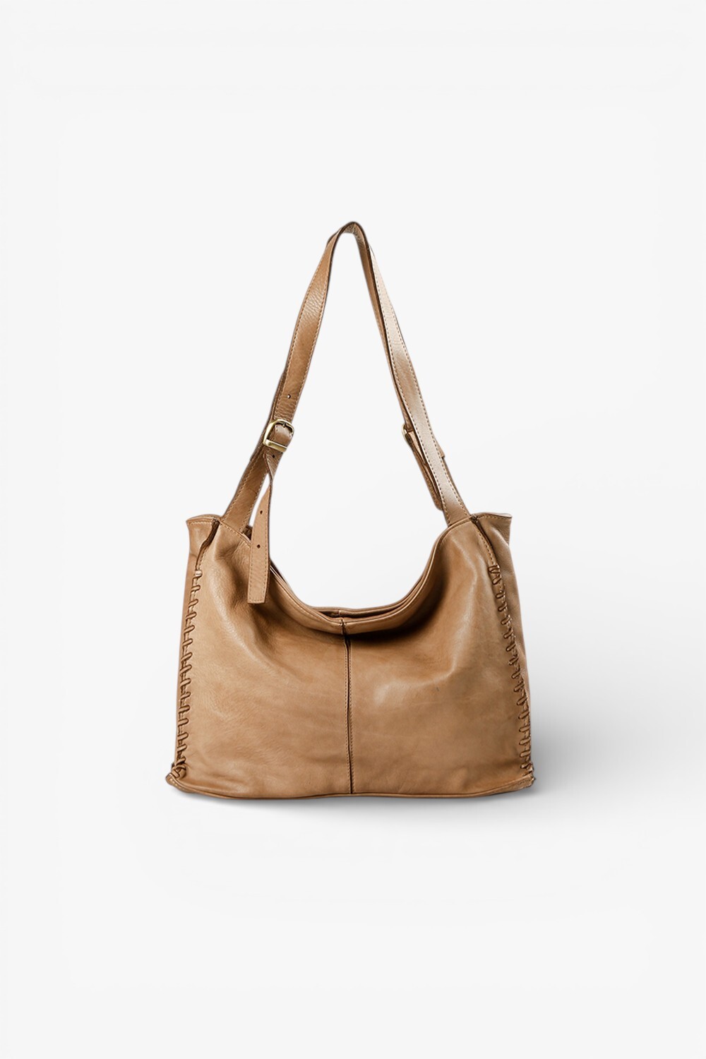 Gabbia 鞣革水洗素面包 蘑菇