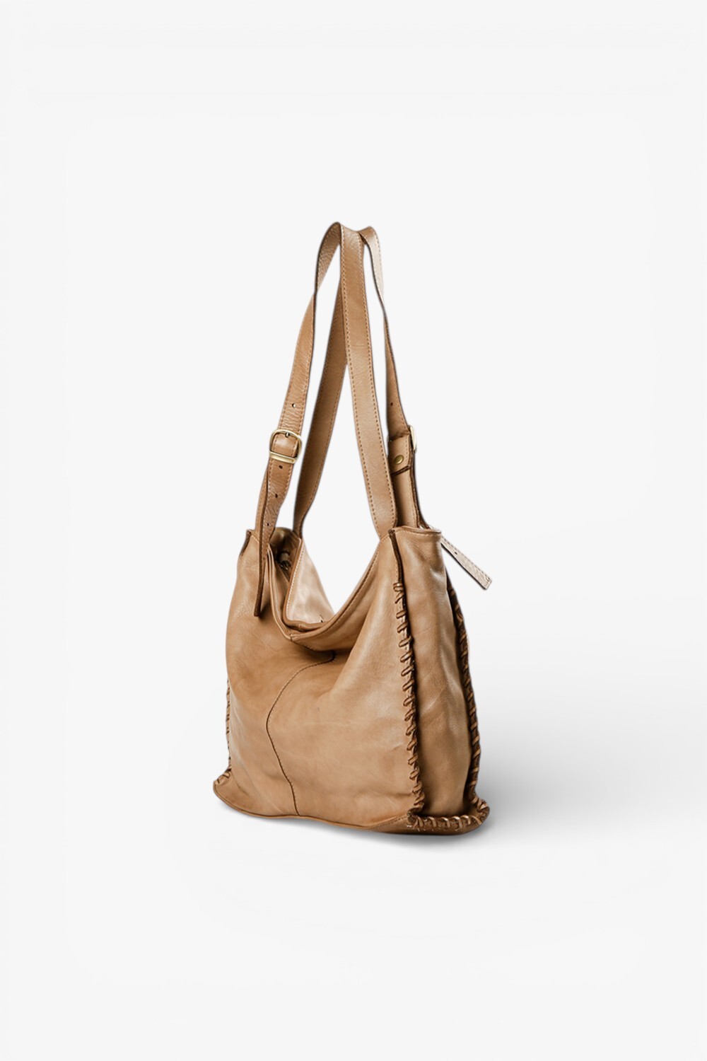 Gabbia 鞣革水洗素面包 蘑菇