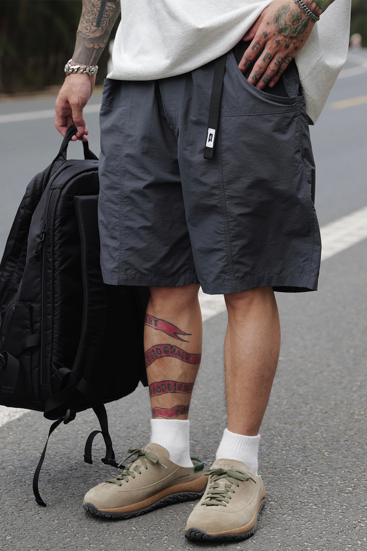 Unbent 26 S/S 多口袋調節扣短褲