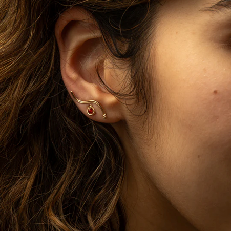 1YA0326-199 [YAY PARIS] Climber Sultane Essential Laminated Gold #24SSC-304dbslmyL00 (EU)