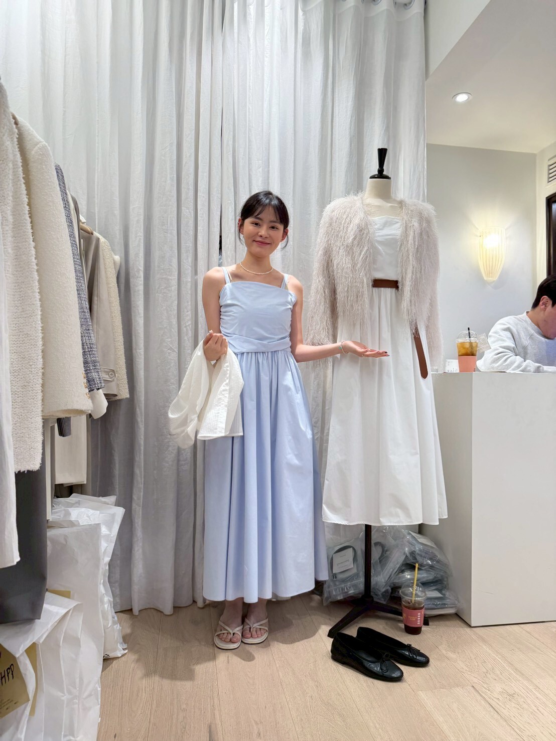 AY6019 春夏吊帶連身裙