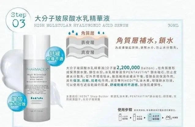 三原玻尿酸水乳精華30ml (大份子) 03