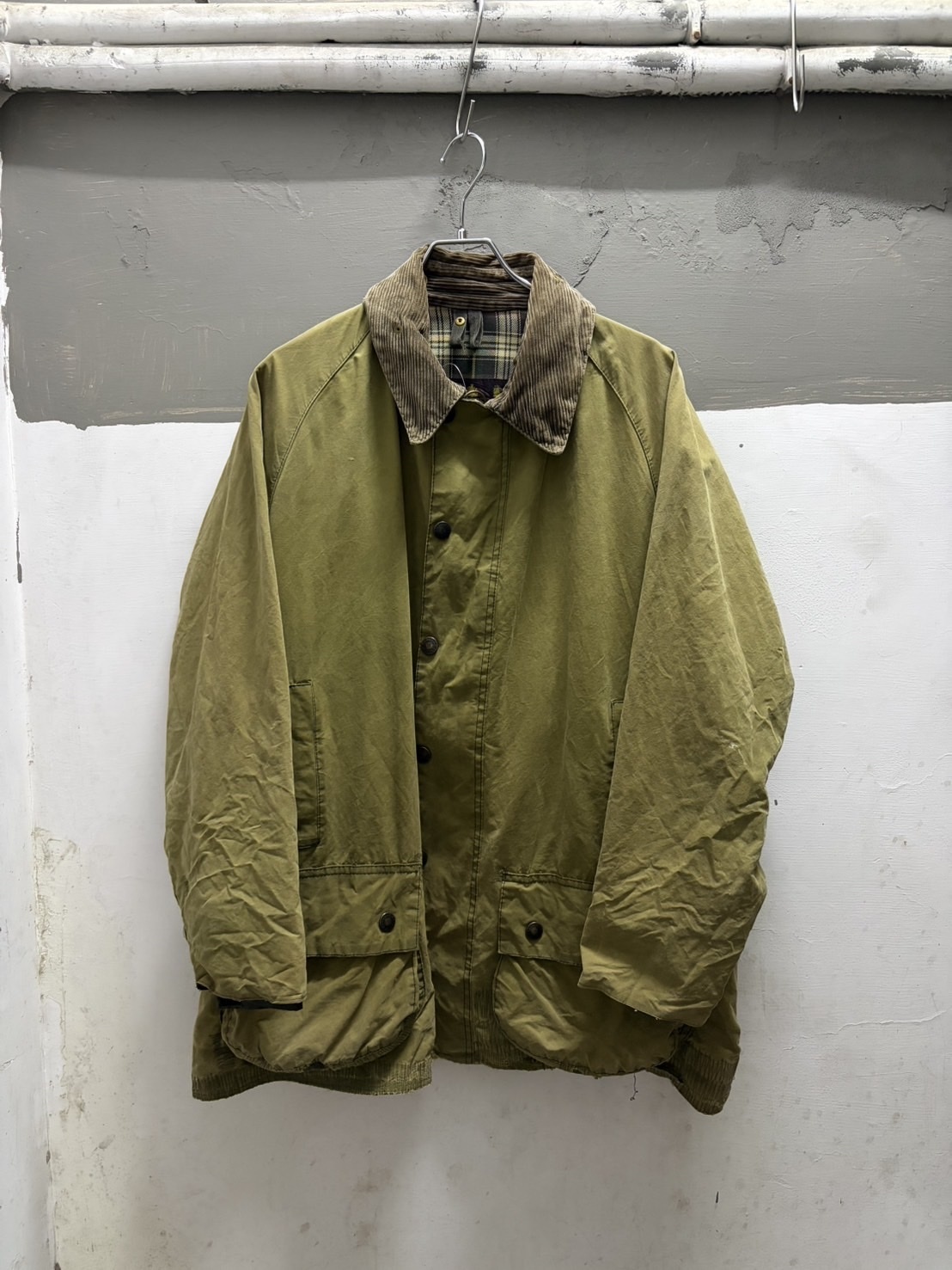 90’s Barbour Beaufort Jacket (Made In ENGLAND)