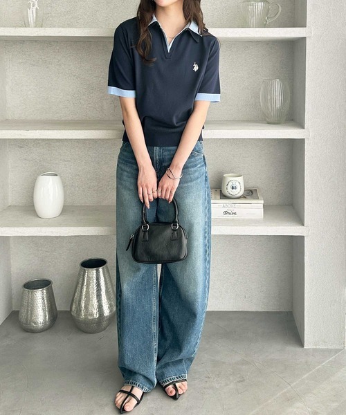 260325 GeeRA別注 X U.S. POLO ASSN. 假兩件POLO衫