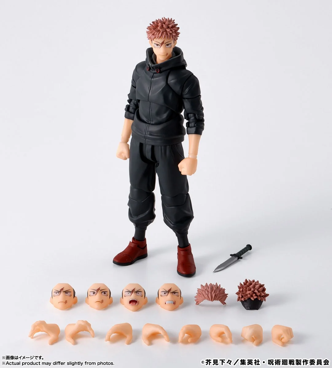 萬代 SHF 虎杖悠仁 宿主的容器 咒術迴戰 可動完成品