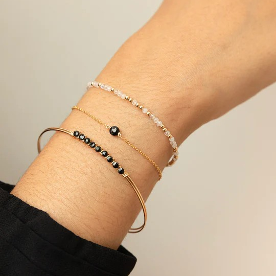 1YA0326-071 [YAY PARIS] Stella Bracelet - Spinel Gold #23AHC-200emst112 (EU)