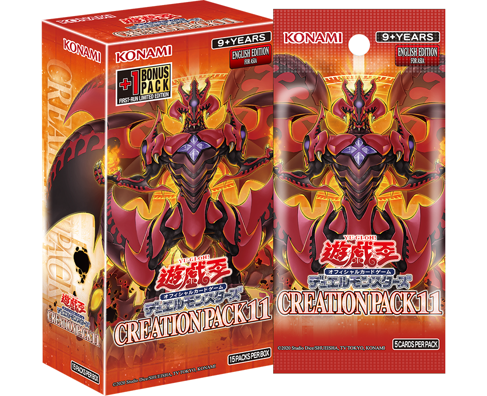 【Pre-Order】Yu-Gi-Oh! OCG 【CREATION PACK 11】