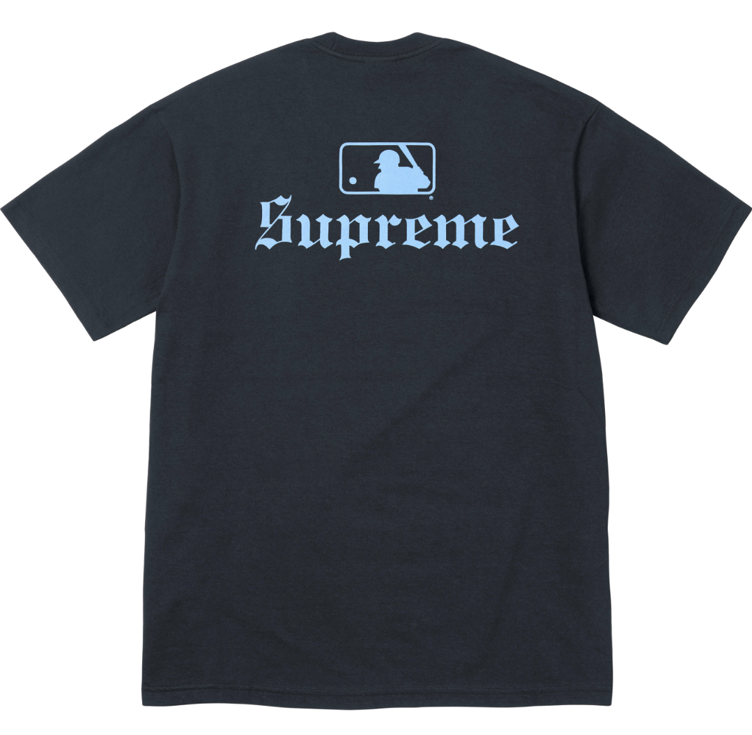 SUPREME MLB NEW YORK YANKEES TEE短T (2色)