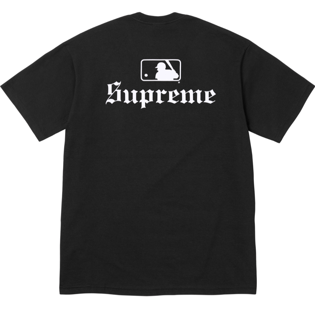 SUPREME MLB CHICAGO WHITE SOX TEE短T