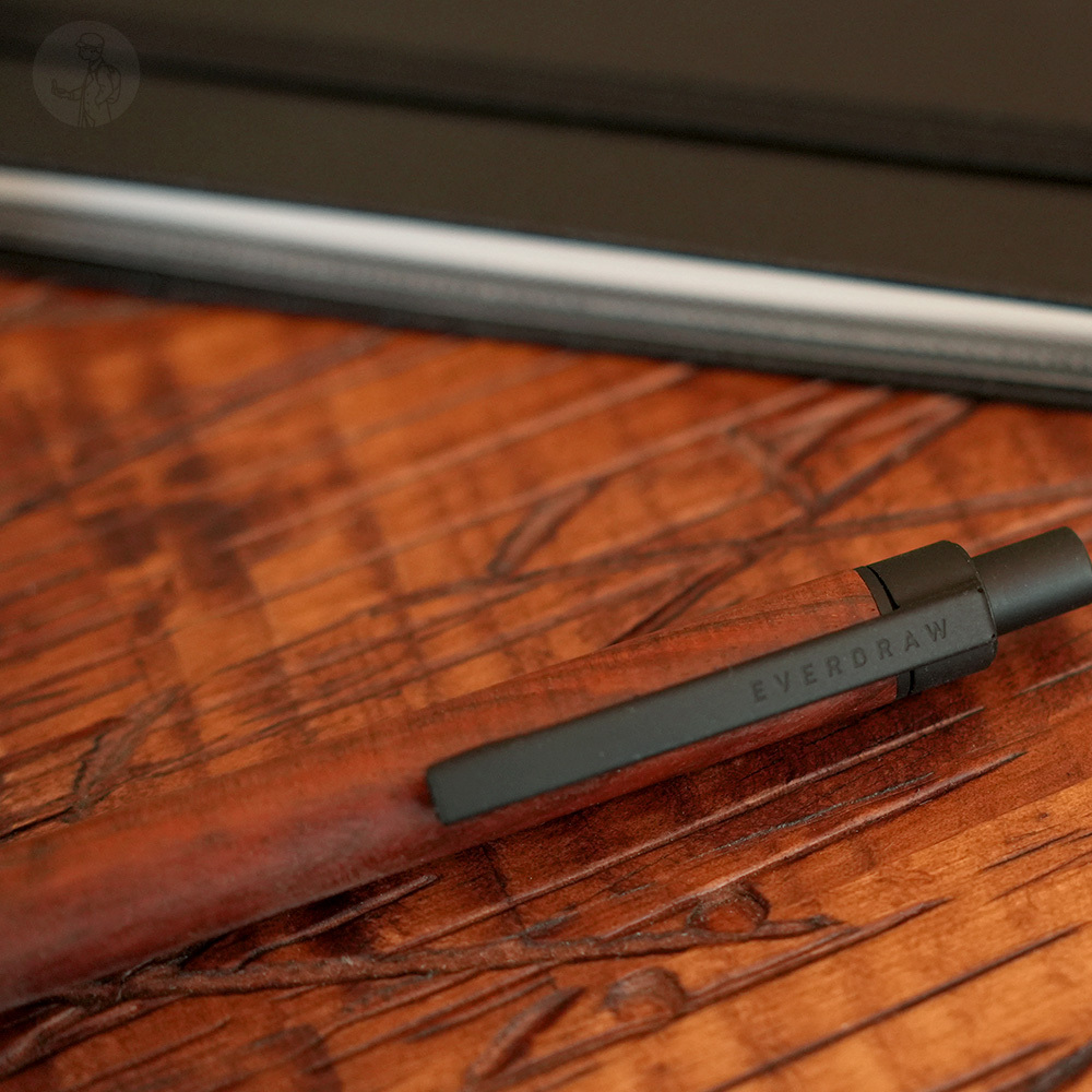 [現貨] LUDDITE 銘木 玫瑰木 EVERDRAW Wood Model 0.5 木軸自動鉛筆