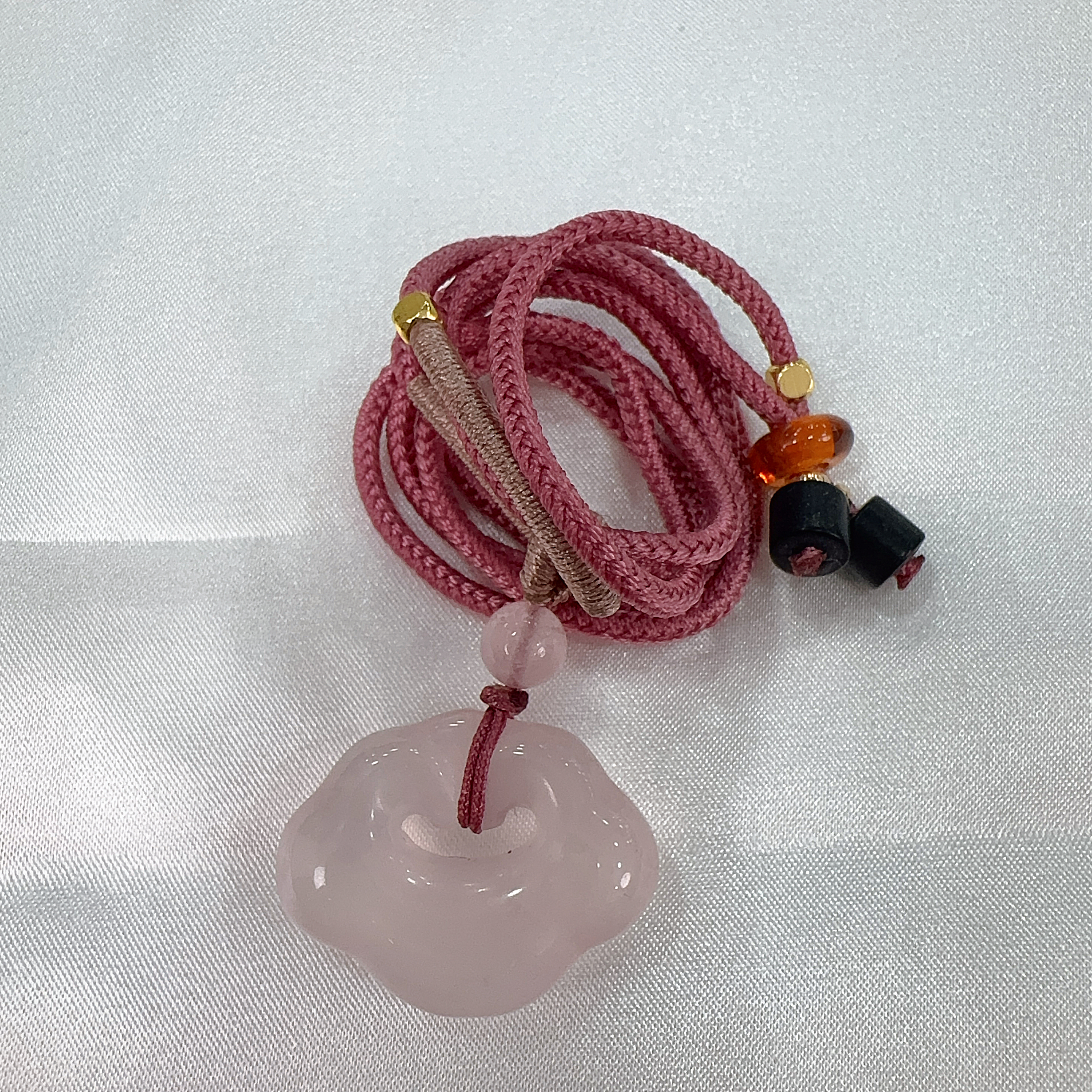 (CF1) 祥雲粉水晶吊墜 - #水晶 #2503S