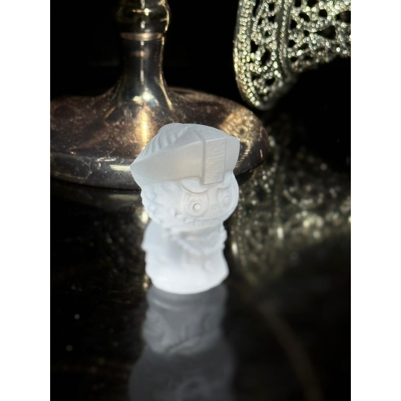 HKCG0327-009 殭屍造型白水晶lafufu (A9)