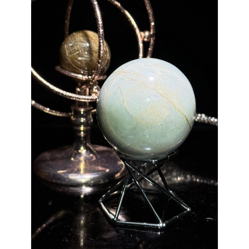 HKCG0327-034 綠月亮石 60 mm (A34)