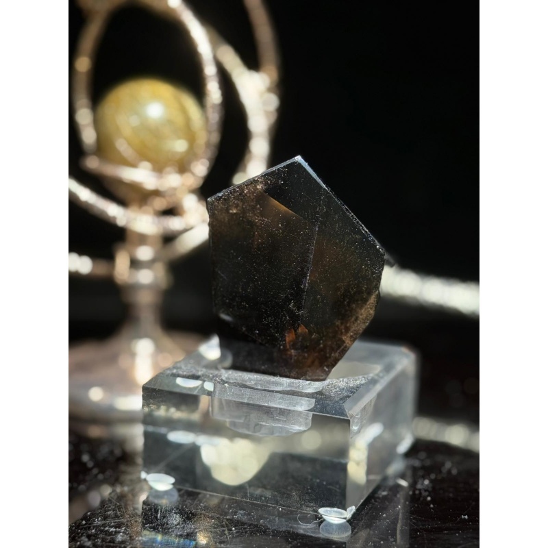 HKCG0327-045 黑水晶 去病氣 霉運 邪氣負能量之選 (A45)