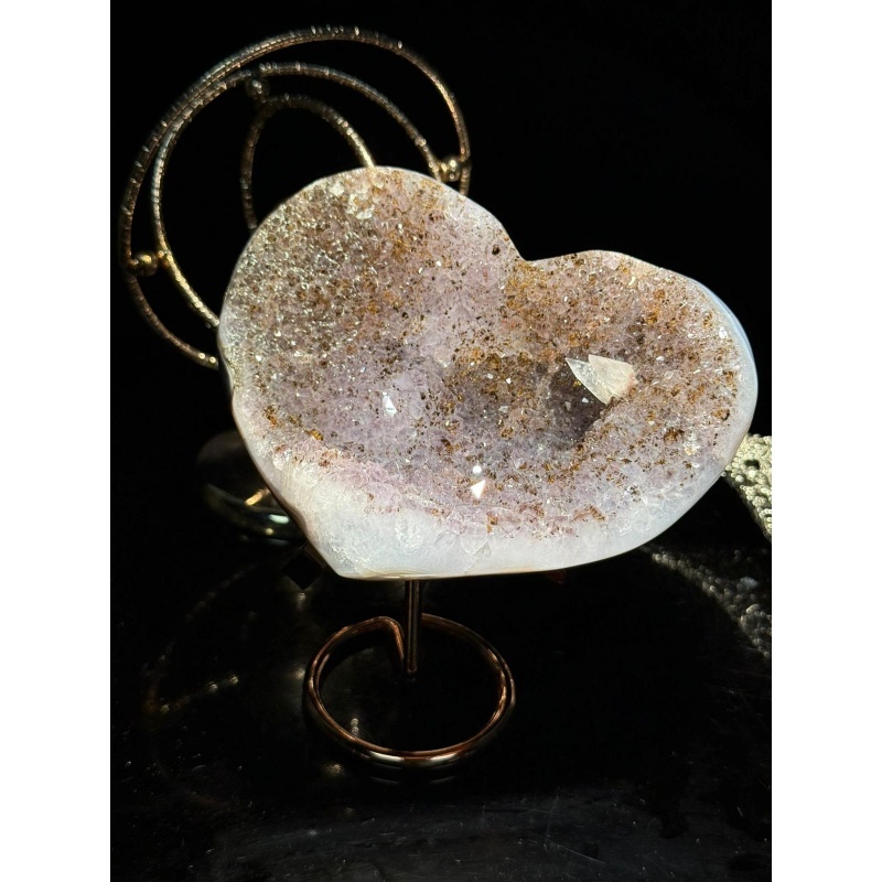 HKCG0327-049 收藏全紫鈦愛心 130mm x 102mm (A49)