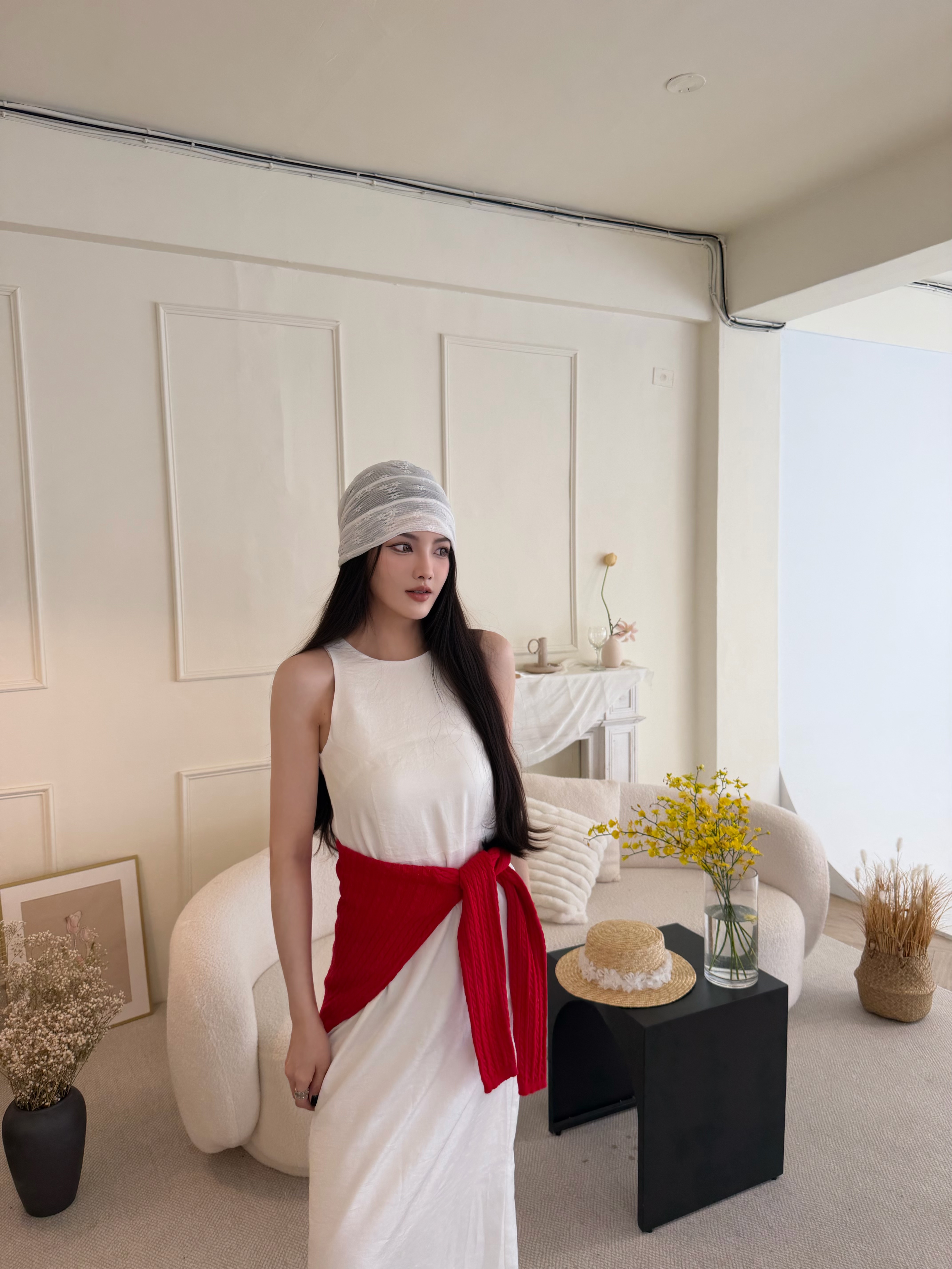 【現貨】 A12 簡約高級感修身連身裙