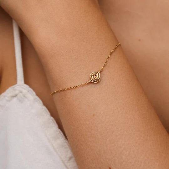 1YA0326-083 [YAY PARIS] Bracelet Rosa Gold #200emrs100 (EU)