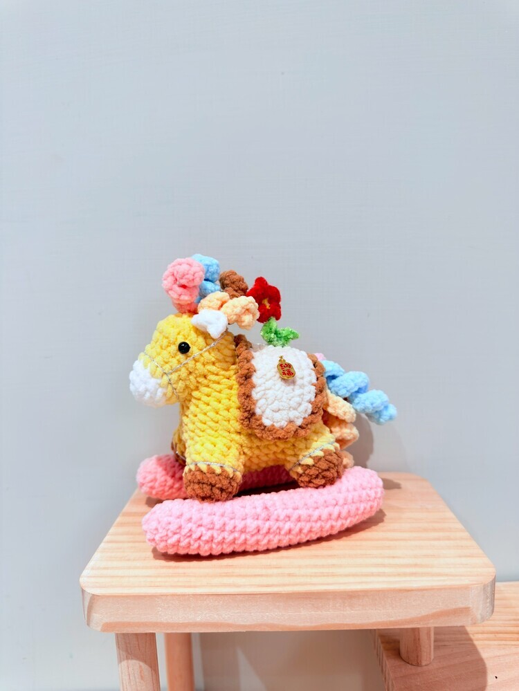 繽紛搖搖馬公仔((背上花或是福袋隨機出貨))