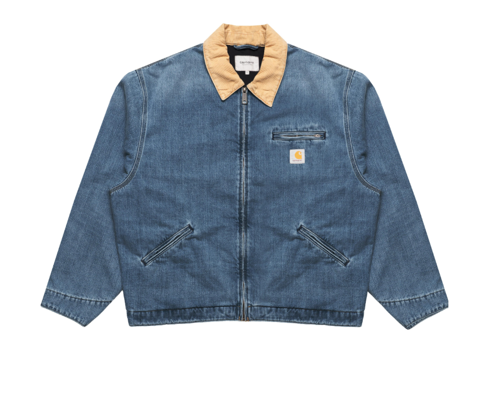 [現貨] Carhartt WIP Detroit Jacket | Blue Brown Dark Wash
