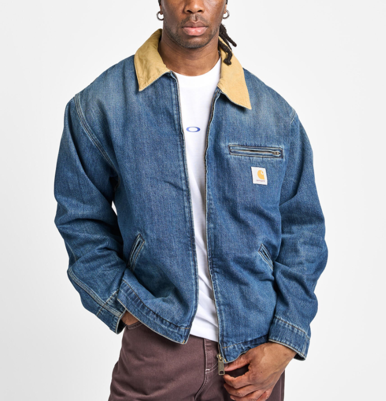 [現貨] Carhartt WIP Detroit Jacket | Blue Brown Dark Wash