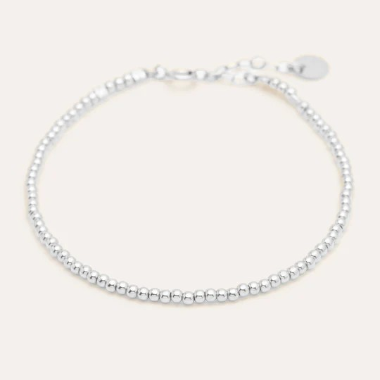 1YA0326-088 [YAY PARIS] Queen Bracelet Silver #23SSC-201siqu200 (EU)