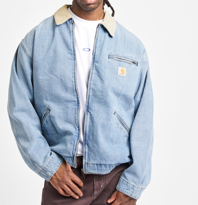 [現貨] Carhartt WIP Detroit Jacket | Blue Brown Burst Wash