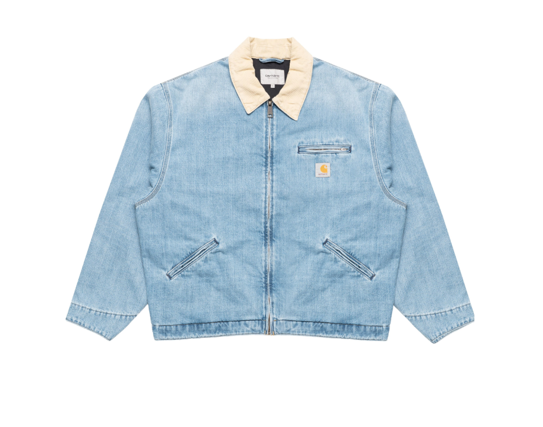 [現貨] Carhartt WIP Detroit Jacket | Blue Brown Burst Wash