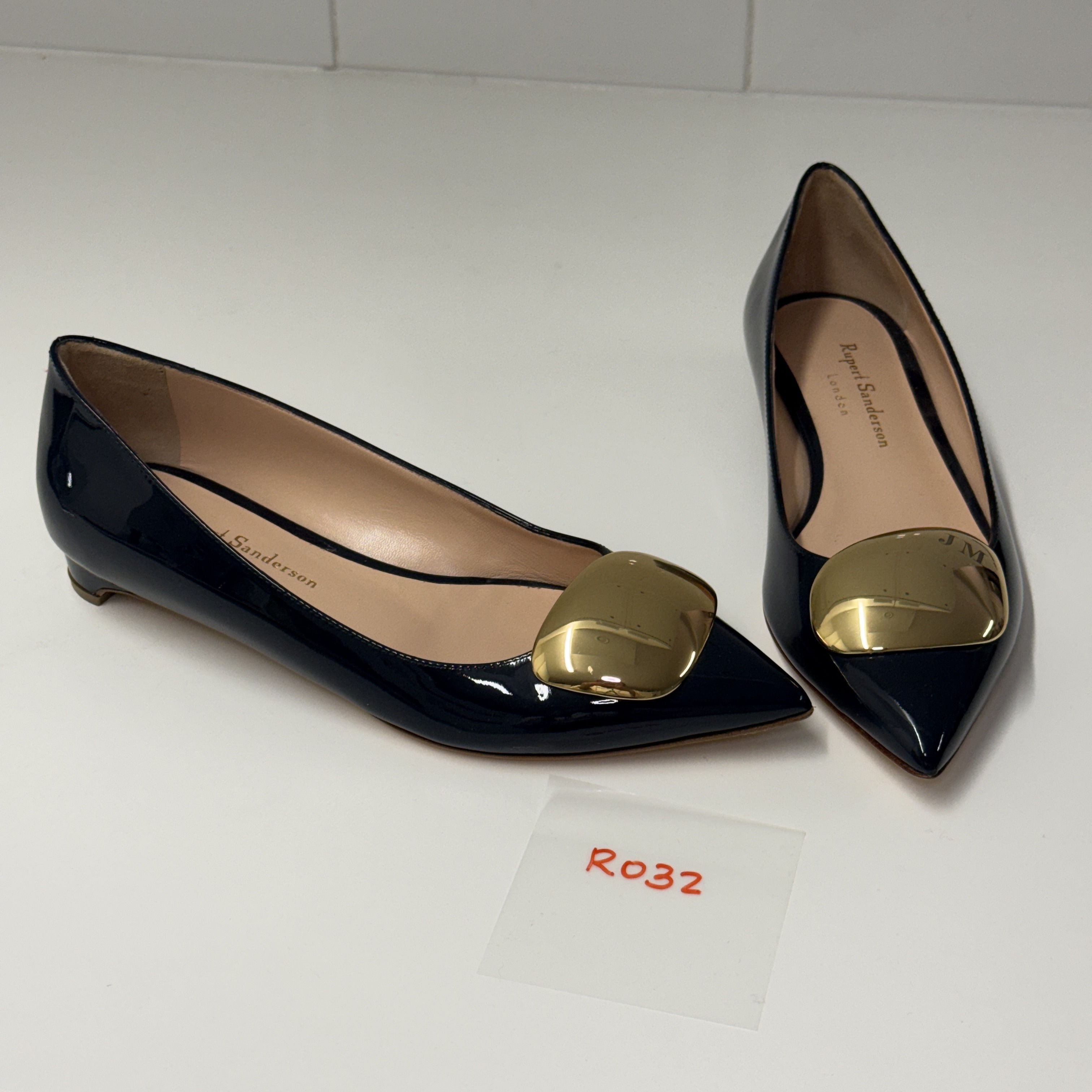 Rupert Sanderson RS R032 size 37 midnight blue