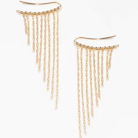 1YA0326-223 [YAY PARIS] Large Climber Bangs Laminated Gold #8frgm100 (EU)