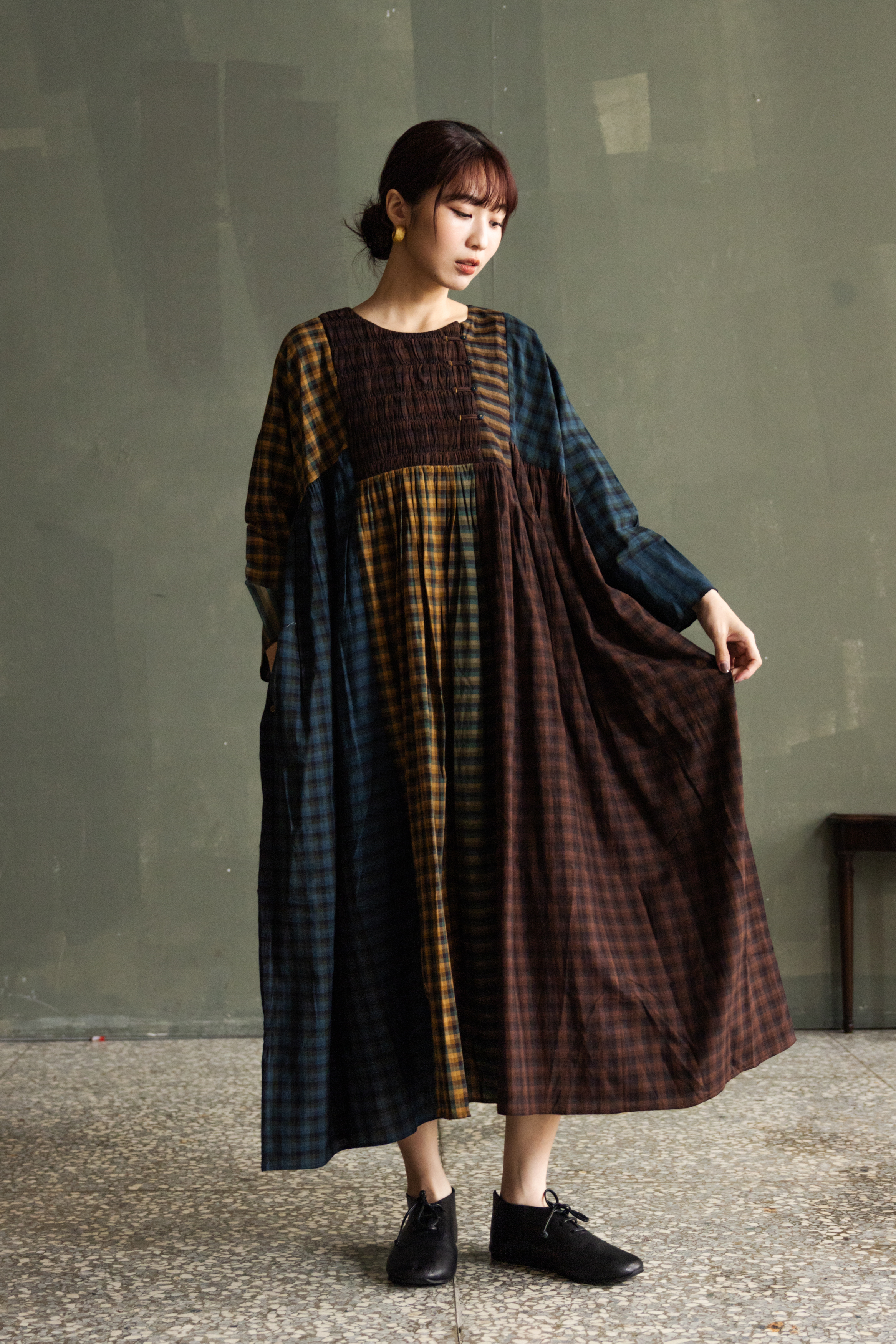 【Kilchu】Dune dress Tall_Maroon