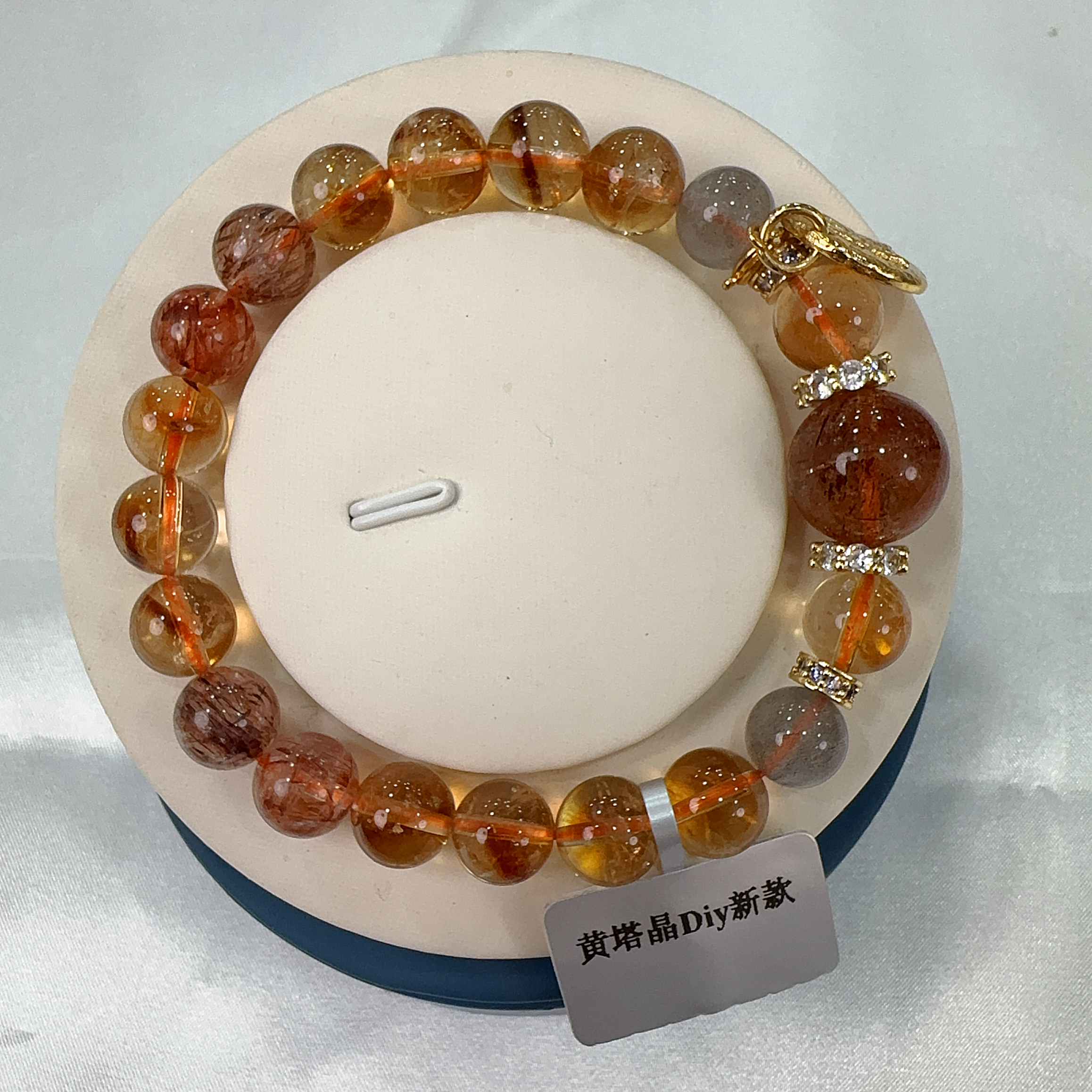 (DF1) 黄塔晶Diy新款- #水晶 #2503S