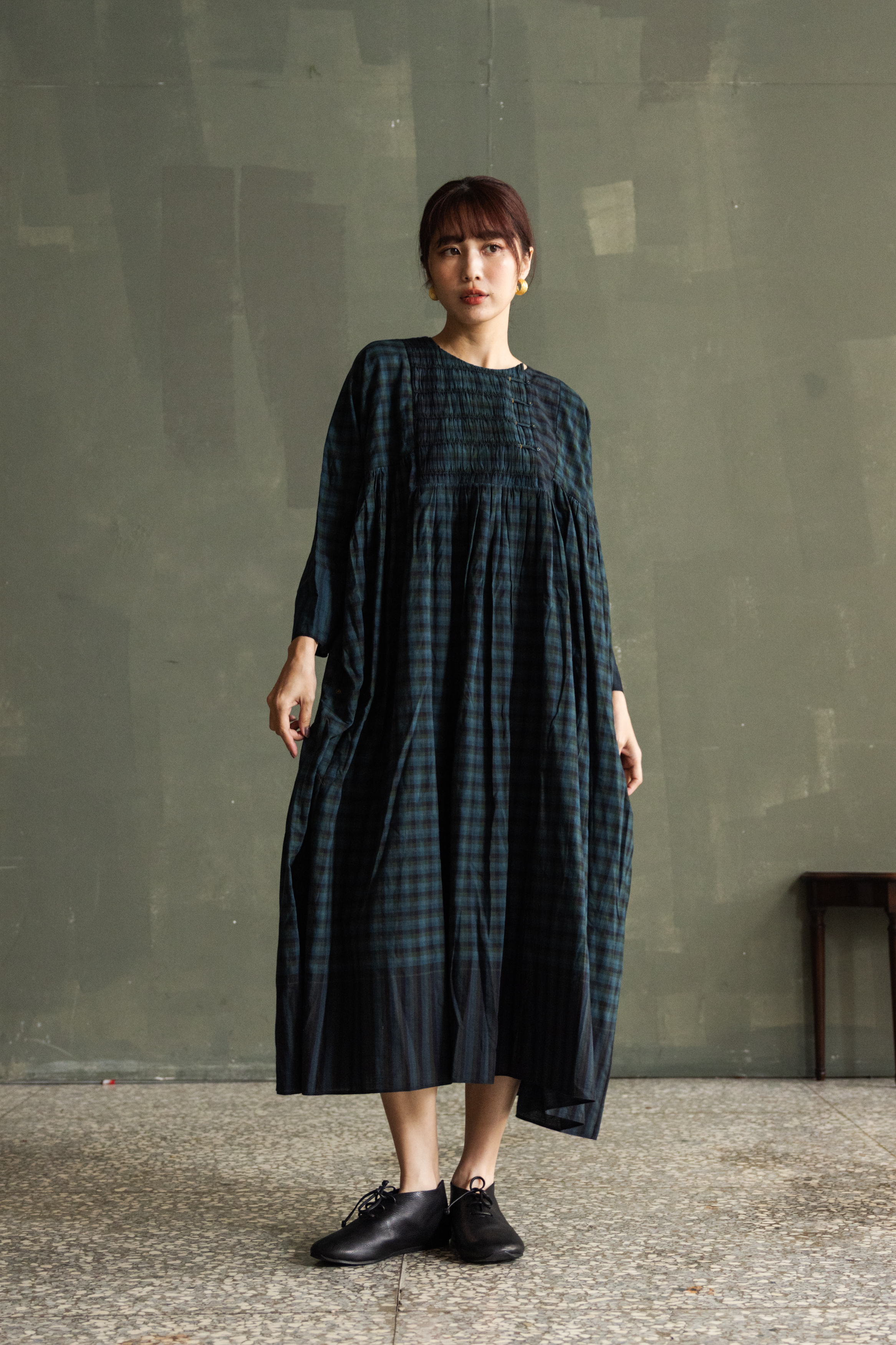 【Kilchu】Dune dress Tall_Indigo